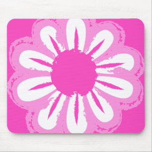 Süßes Blumenmuster Hintergrund Mousepad