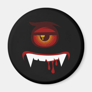 Süßes Blutmonster-Gesicht Magnet