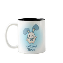 Süßes Bobo Bunny personalisierter Becher - Kawaii