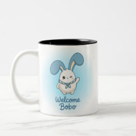 Süßes Bobo Bunny personalisierter Becher - Kawaii  Zweifarbige Tasse