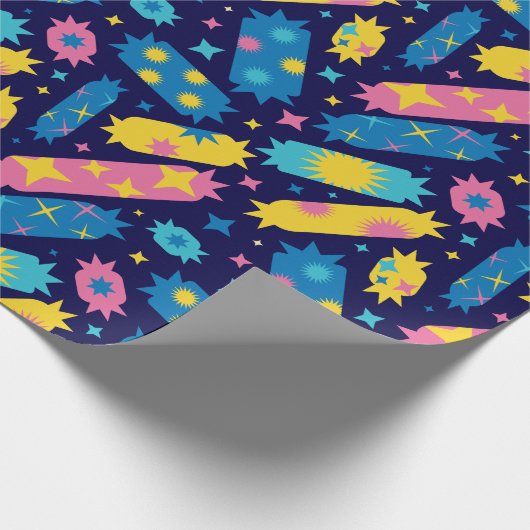 Süßes Bonbons. Geschenkpapier (Ecke)