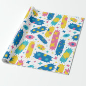 Süßes Bonbons. Geschenkpapier (Ungerollt)