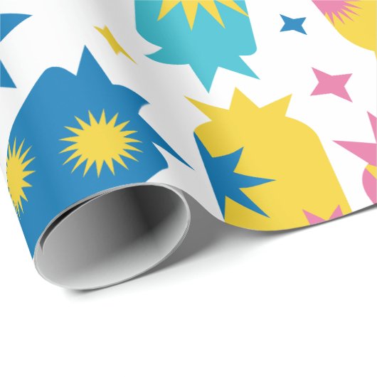 Süßes Bonbons. Geschenkpapier (Rolleneckpunkt)