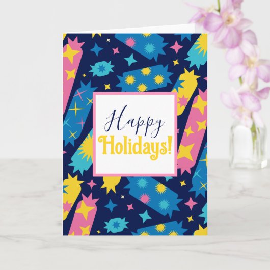 Süßes Bonbons. Karte (Orchidee)