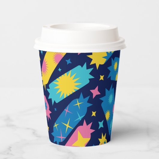 Süßes Bonbons. Pappbecher (Rückseite)