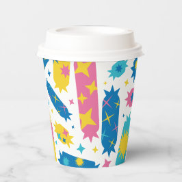 Süßes Bonbons. Pappbecher