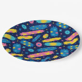 Süßes Bonbons. Pappteller (Schrägansicht)