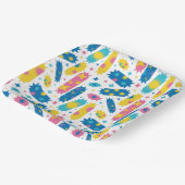 Süßes Bonbons. Pappteller (Gewinkelt)