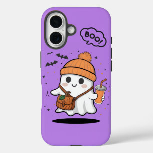 Süßes Boo-Geist-Mädchen-iPhone-16-Handyhülle – Kaw iPhone 16 Hülle
