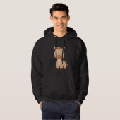 Süßes braunes Pferd  Hoodie (Vorne ganz)