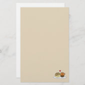 Süßes Brot Heiße Schokolade Pan dulce mexikanische Briefpapier (Vorne/Hinten)