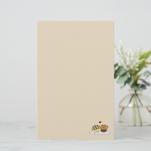 Süßes Brot Heiße Schokolade Pan dulce mexikanische Briefpapier (Stehend Vorderseite)