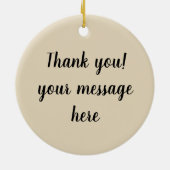 Süßes Brot Heiße Schokolade Pan dulce mexikanische Keramik Ornament (Hinten)