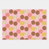 Süßes Brot mexikanischer Pan Dulce Conchas Geschenkpapier Set (Vorderseite 2)