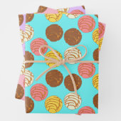 Süßes Brot mexikanischer Pan Dulce Conchas Geschenkpapier Set (Beispiel)