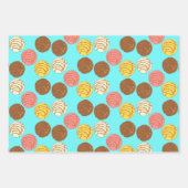 Süßes Brot mexikanischer Pan Dulce Conchas Geschenkpapier Set (Vorderseite)