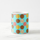 Süßes Brot mexikanischer Pan Dulce Conchas Kaffeetasse (Mittel)