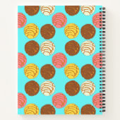 Süßes Brot mexikanischer Pan Dulce Conchas Notizblock (Rückseite)