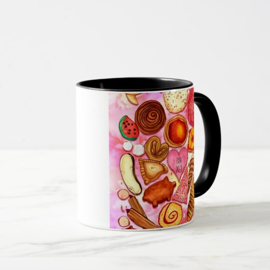 Süßes Brot mexikanischer Pan Dulce Tasse (VorderseiteRechts)