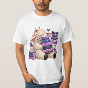 Süßes Buchliebhaber-Lamm-T-Shirt - Nur noch ein Bu T-Shirt