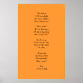 Süßes Buffet Poster (Vorne)