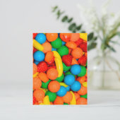 Süßes bunte Candy-Muster Postkarte (Stehend Vorderseite)