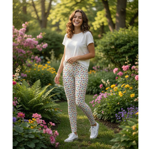 Süßes Bunte Marienkäfer Muster Leggings