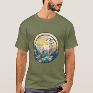 Süßes Buntglas Dickhornschaf T-Shirt