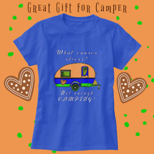 Süßes Camper Was verursacht Stress T-Shirt