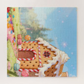 Süßes Candy Cottage Puzzle (Horizontal)