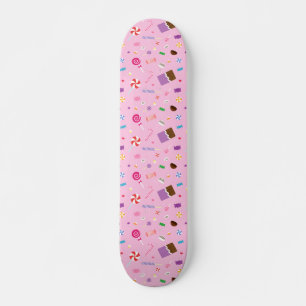 Süßes Candy-Muster für Mädchen Skateboard