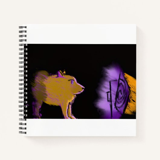 Süßes Capybara-Notizbuch  Notizblock (Vorderseite)
