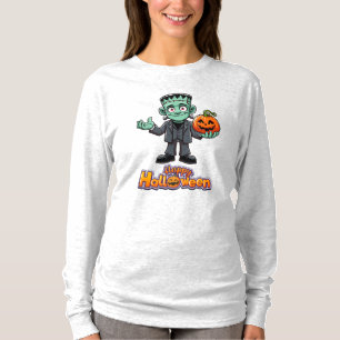 Süßes, Cartoon Frankenstein-Monster T-Shirt