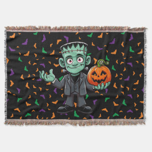 Süßes, cartoon Frankensteins Monster Decke
