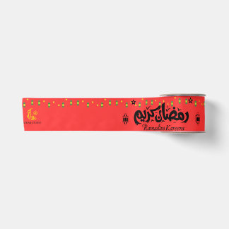 Süßes Cartoon-Ramadan-Kareem-Satinband Satinband