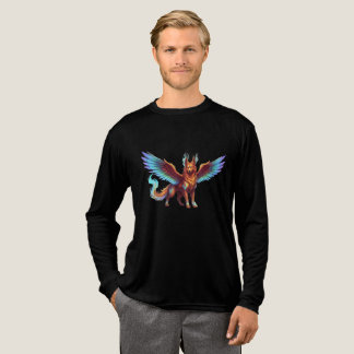 Süßes Cartoon-Vibes T-Shirt Tri-Blend Shirt