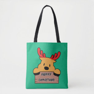 Süßes Cartoon-Weihnachtsrentier Tasche