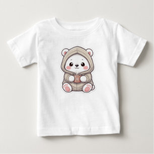 Süßes Chibi-Eisbär-T-Shirt Baby T-shirt