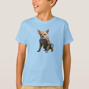 Süßes Chihuahua-Roboter-Kinder-T-Shirt T-Shirt