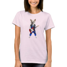 Süßes Chihuahua Rockstar T-Shirt