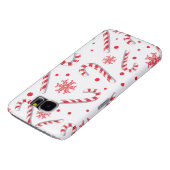 Süßes Christmassy Süßigkeits-Bar-Muster Case-Mate Samsung Galaxy Hülle (unten)