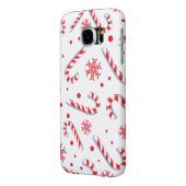Süßes Christmassy Süßigkeits-Bar-Muster Case-Mate Samsung Galaxy Hülle (Rückseite Links)
