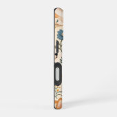 Süßes Corgi-Blumengarten-Muster iPhone 16 Hülle (Rechte Seite)