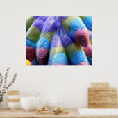 Süßes Cotton Candy Poster (Küche)