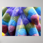 Süßes Cotton Candy Poster (Vorne)