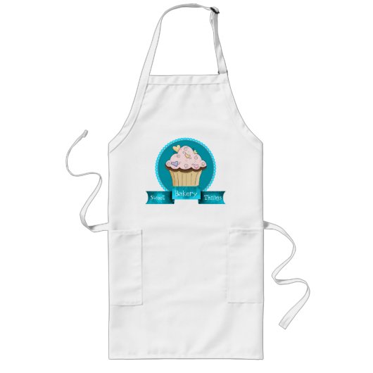 Süßes Cupcake Custom Bakery Schürze (Vorne)