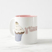 Süßes Cupcakes Tasse (Vorderseite Links)