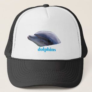 Süßes Delfin-Ozean-Meeresleben-Design Truckerkappe