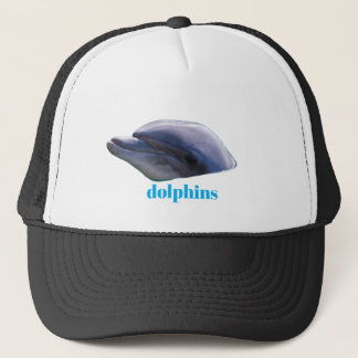 Süßes Delfin-Ozean-Meeresleben-Design Truckerkappe