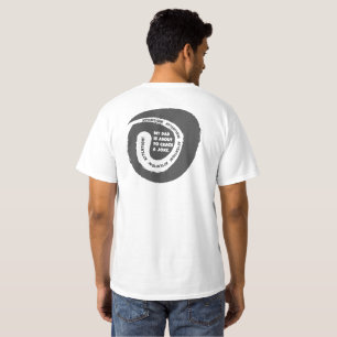 Süßes Design Text Mein Papa ist kurz davor einen W T-Shirt